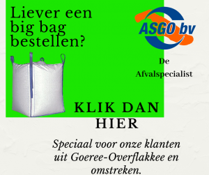 Big bag bestellen bij ASGO BV.